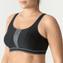 PrimaDonna The Sweater Sport BH Zonder Beugel Zwart