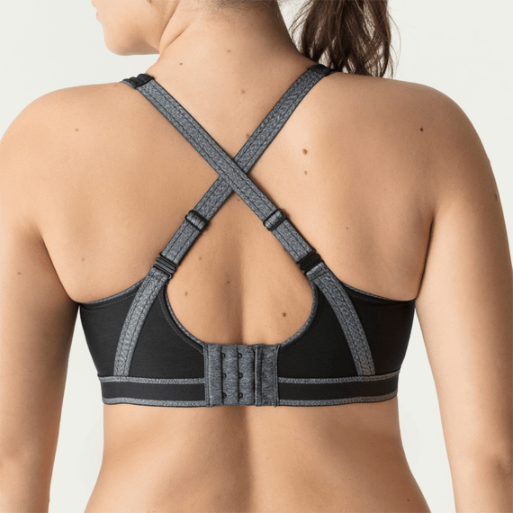 PrimaDonna The Sweater Sport BH Zonder Beugel Zwart