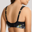 Panache Voorgevormde Sport BH Zonder Beugels Neon Reptile