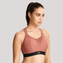 Panache Voorgevormde Sport BH Zonder Beugels Rose Black