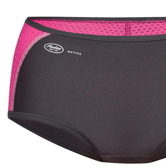 Anita Air Control Sport Slip Rosa/Antraciet