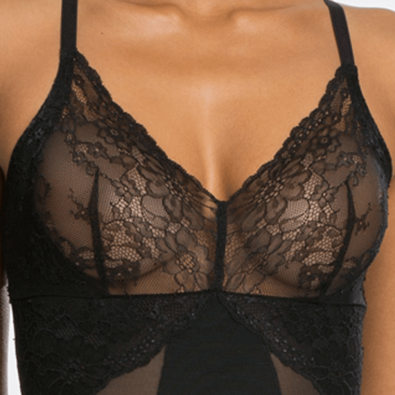 Spanx Spotlight On Lace Body Black