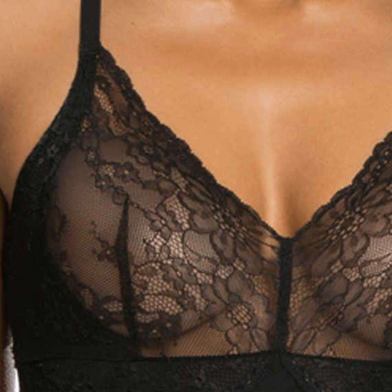 Spanx Spotlight On Lace Body Black