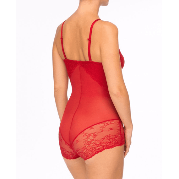 Spanx Spotlight On Lace Corrigerende Body Red