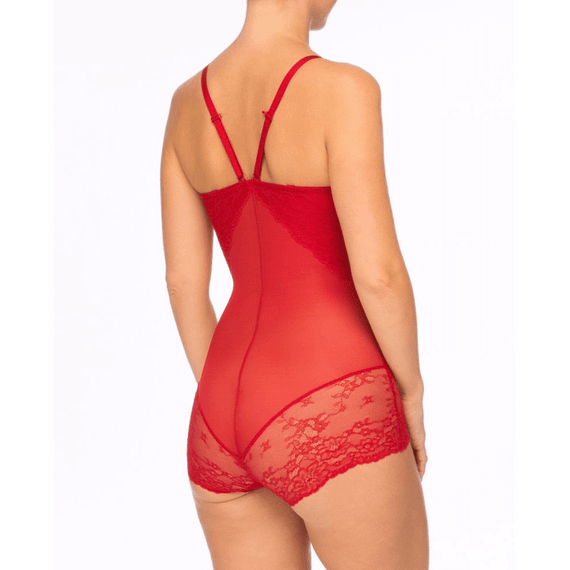 Spanx Spotlight On Lace Corrigerende Body Red