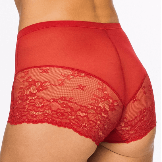 Spanx Spotlight On Lace Slip Red Pop