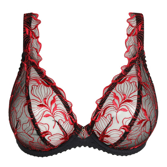 Primadonna Springdale Plunge BH Black Rose