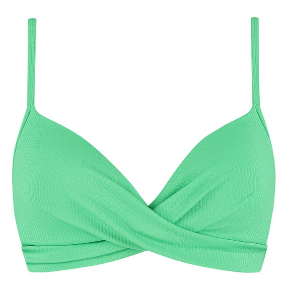 Beachlife Spring Green Twist Bikinitop