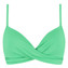 Beachlife Spring Green Twist Bikinitop