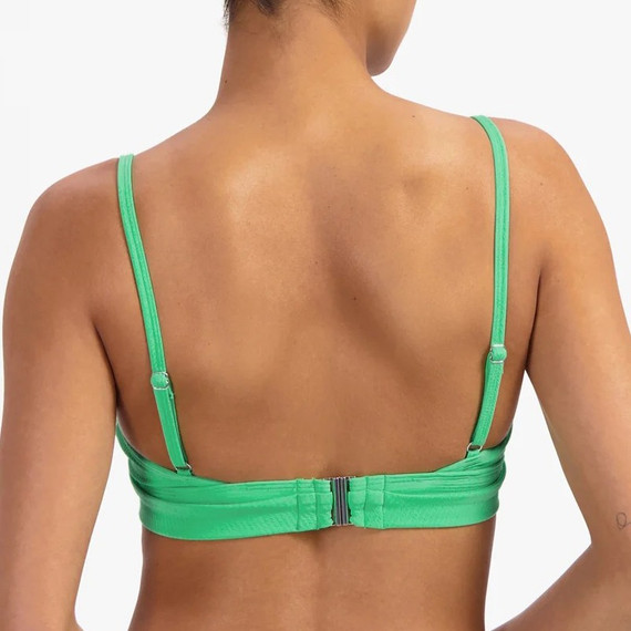 Beachlife Spring Green Twist Bikinitop