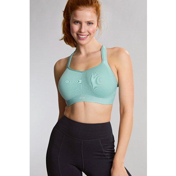 Panache Sport Power Vorgeformter Sport BH Aqua Haze