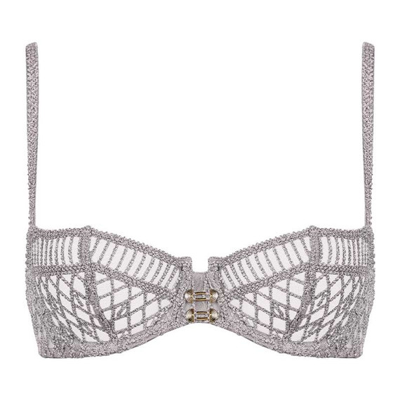 Aubade Stardust Dream Half Cup BH Cosmos Silver