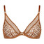 Aubade Stardust Dream Plunge BH Amber Gold