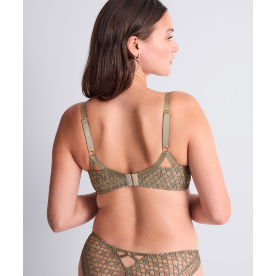 Aubade Stardust Dream Plunge BH Nile Green