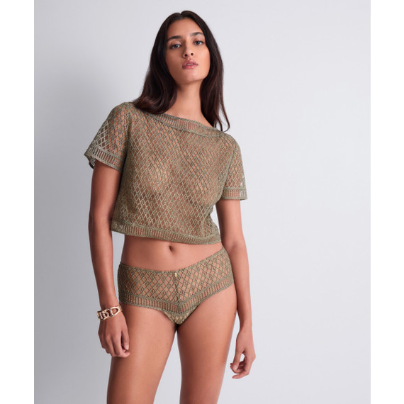 Aubade Stardust Dream Top Nile Green