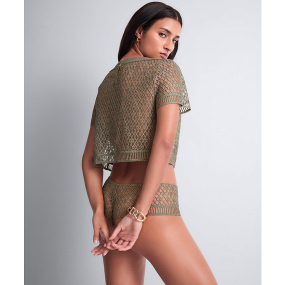 Aubade Stardust Dream Top Nile Green