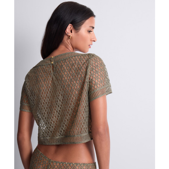 Aubade Stardust Dream Top Nile Green