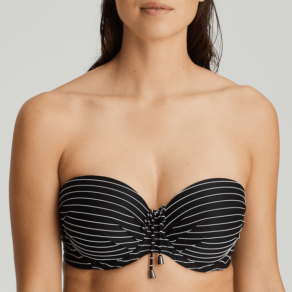 PrimaDonna Swim Sherry Voorgevormde Strapless Bikinitop Smoking