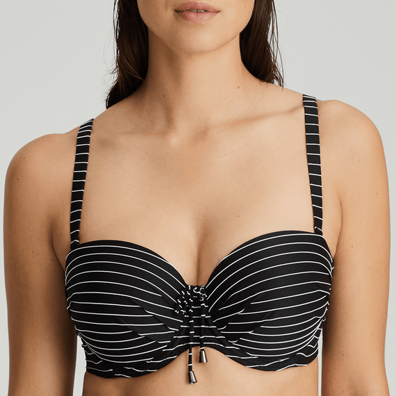 PrimaDonna Swim Sherry Voorgevormde Strapless Bikinitop Smoking