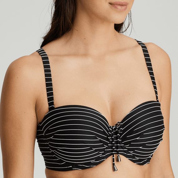 PrimaDonna Swim Sherry Voorgevormde Strapless Bikinitop Smoking