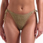 Beachlife Gold Glitter Hose mit Seitlichen Bändern