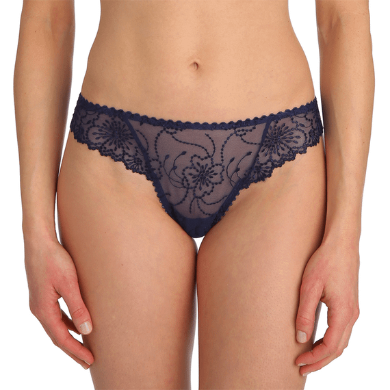 Marie Jo Jane String Blue Satiné