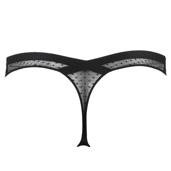 Aubade Femme Passion String Noir