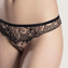 Aubade Baisers Charnels String Noir Cachemire