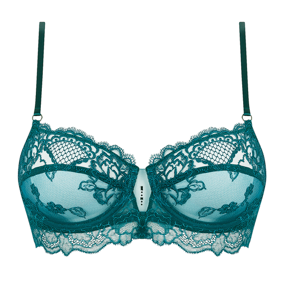 Lise Charmel Sublime En Dentelle Balconette BH Vert Princesse