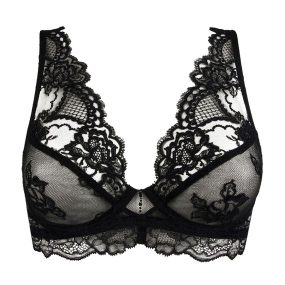 Lise Charmel Sublime En Dentelle Plunge BH Noir