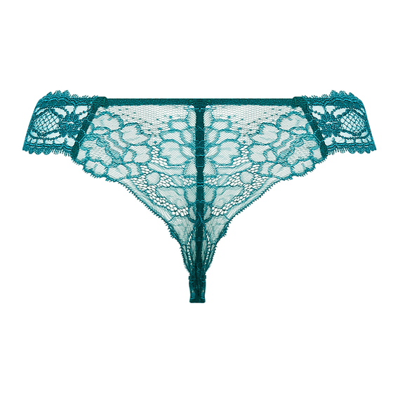 Lise Charmel Sublime En Dentelle String Vert Princesse