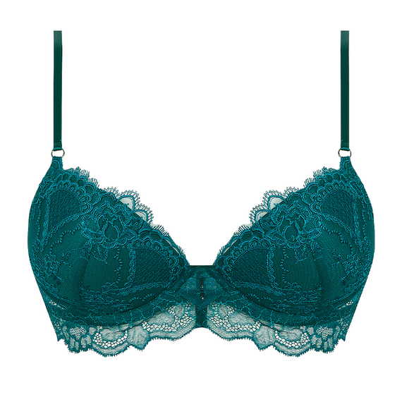 Lise Charmel Sublime En Dentelle Vorgeformter BH Vert Princesse