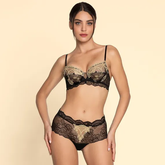 Lise Charmel Sublime En Or Shorty Noir Eclat