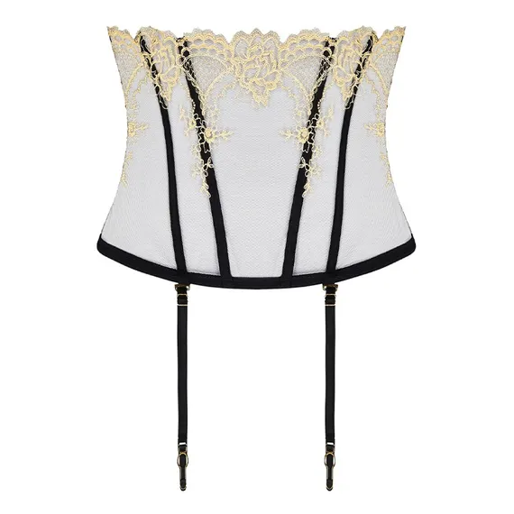 Lise Charmel Sublime En Or Jarretels Breed Noir Eclat