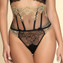 Lise Charmel Sublime En Or Jarretels Breed Noir Eclat