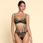 Lise Charmel Sublime En Or Jarretels Breed Noir Eclat