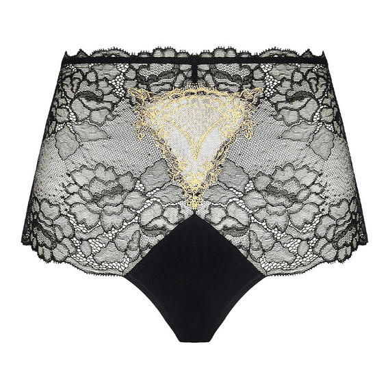 Lise Charmel Sublime En Or Tailleslip Noir Eclat