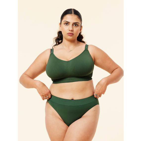 Sugar Candy Slip Forest Green