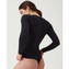 Spanx Suit Yourself Long Sleeve Bodysuit Classic Black