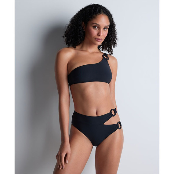 Aubade Bademode Summer Essence Hohe Bikini Hose Black