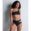 Aubade Badmode Summer Essence Hoog Bikinibroekje Black