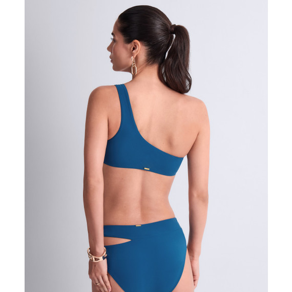 Aubade Badmode Summer Essence One Shoulder Bikinitop Ibiza Blue