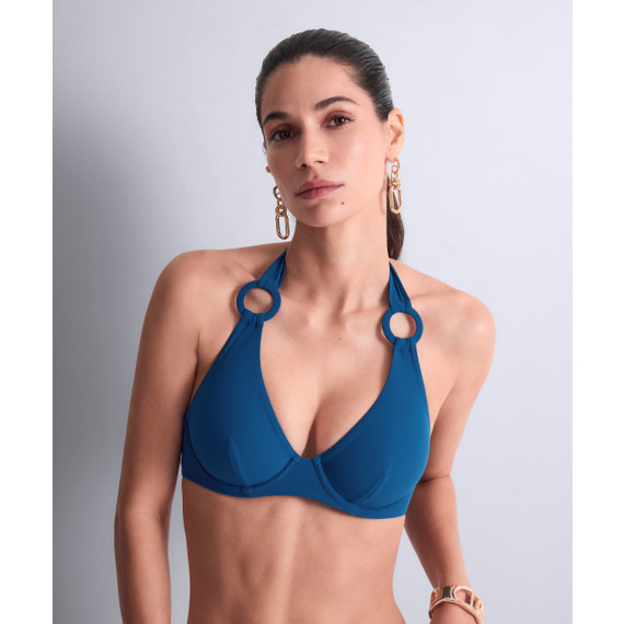 Aubade Bademode Summer Essence Triangle Bikini Oberteil Ibiza Blue