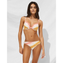 Watercult Summer Muse Voorgevormde Bikinitop Coral Mustard