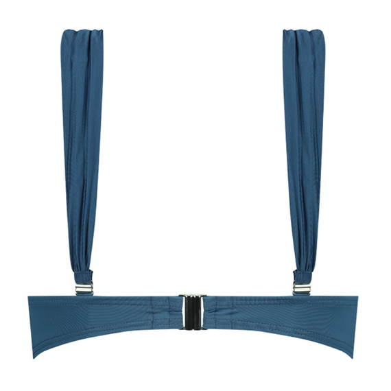 Cyell Badmode Summer Silence Bandeau Bikinitop Blue