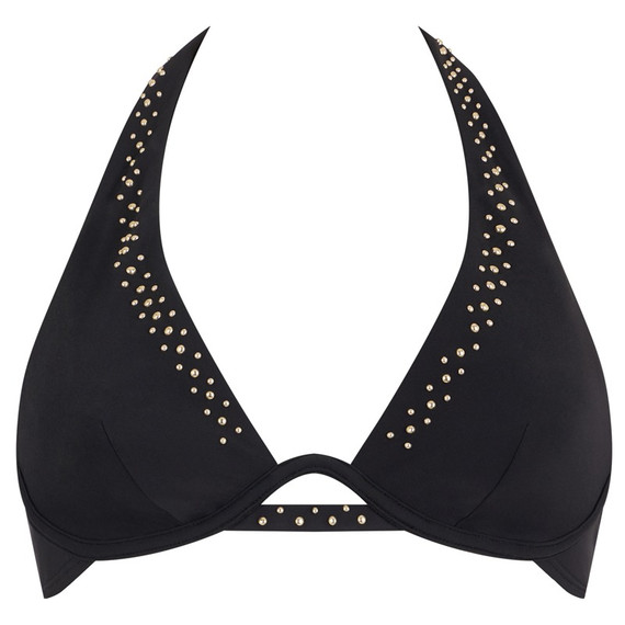 Aubade Badmode Summer Stars Triangle Bikinitop Black