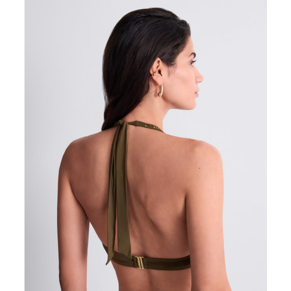 Aubade Badmode Summer Stars Triangle Bikinitop Khaki