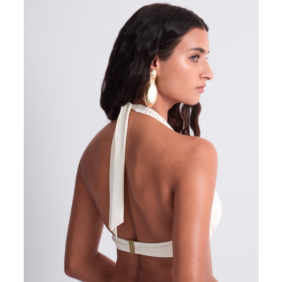 Aubade Badmode Summer Stars Triangle Bikinitop Sea Pearl