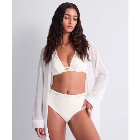 Aubade Badmode Summer Stars Triangle Bikinitop Sea Pearl