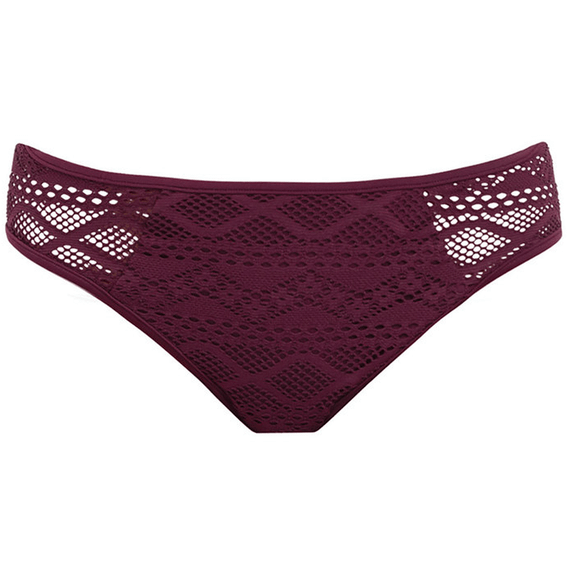 Freya Swim Sundance Bikinibroekje Black Cherry